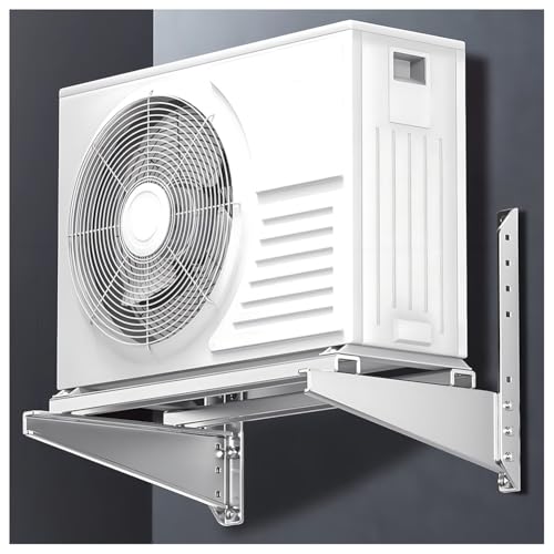 Support mural climatiseur extérieur inox mini-split compact 110x55x48.3cm robuste - 3