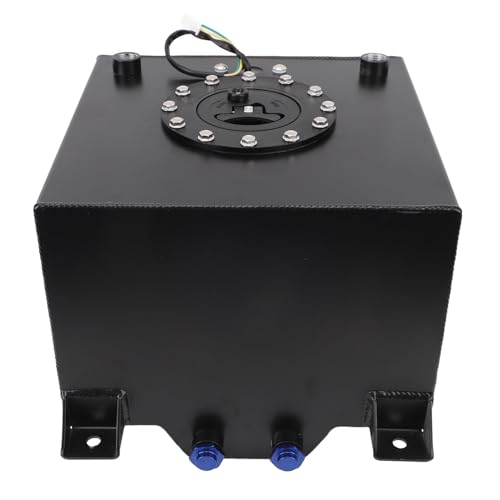 Brennstoffzellentank, 20 L, 5 Gallonen, Brennstoffzellentank, Aluminiumlegierung, Schwarz, Brennstoffzelle, Rennstrecke, Auto, SUV