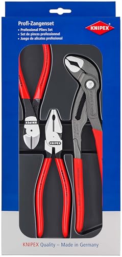 KNIPEX Kraft-Paket 1x 02 01 180 1x 87 01 250 1x 74 01 160 00 20 10