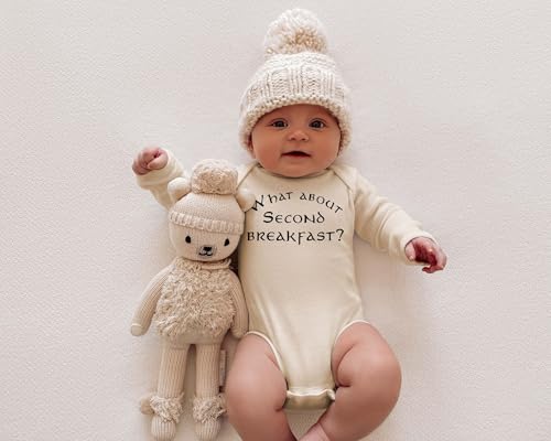 What About Second Breakfast Onesie® - 100% Cotton -Cream Color3
