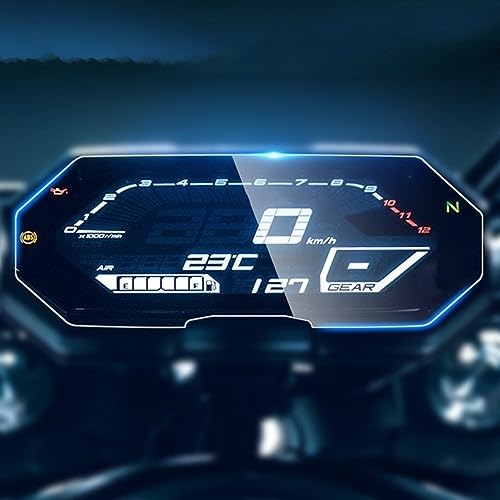 Pellicola Protettiva Per Cruscotto Moto Yamaha MT-09 E XSR900 - Antigraffio E Trasparente - Foto 12