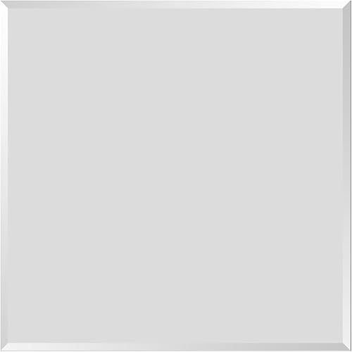 Miniatura 1 de Fab Glass and Mirror - Espejo redondo biselado y pulido, Vidrio, Transparente, 30" x 30"