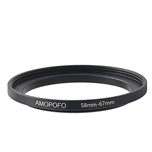 Image of 58-67mm Step-Up Ring Filter Adapter for 67mm UV,ND,CPL,Metal Step Up Ring