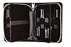 Olivia Garden Shear Case with SilkCutPRO Shears - Hair Tool Organizer for Combs, Scissors, Barber Supplies - Holds 9 Shears - Professional Hairstylist Travel Bag - 9 Shears #EMPTY #1
