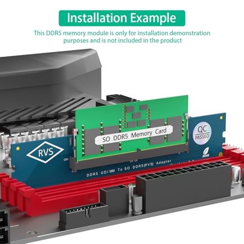 Sweeaau Advanced Laptop SO DDR5 To DDR5 DIMM Adapter Expansion Card For Seamlessly Integration In Computers Memory Adapter - Image 2