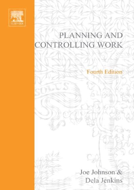 Buy Planning and Controlling Work (ILM Super Series) โ BookShops.in