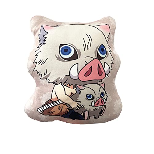 CROGINA 鬼滅の刃 クッション 抱き枕 人気 キャラクター 竈門祢豆子 炭治郎 胡蝶しのぶ 栗花落カナヲ 煉獄杏寿郎 我妻善逸 嘴平伊之助 富岡義勇 甘露寺蜜璃 鬼殺隊 可愛い 両面プリント ぬいぐるみ枕 肌触り良い 柔らかい だきまくら アニメ 萌えグッズ 子供 ギフト プレゼントのサムネイル