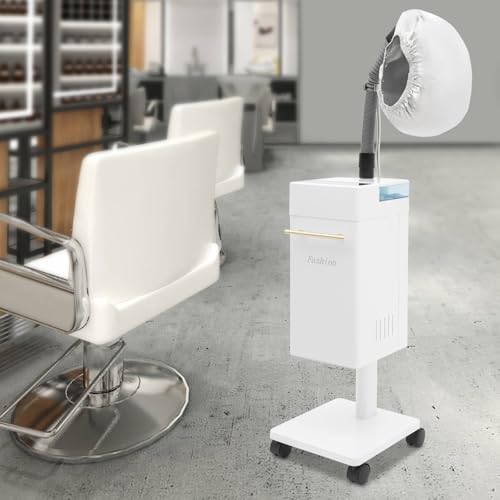 Multifunctional Professional Hair Steamer and Hair Processor,Nano Steam Engine Anion Hair Color Processor Stand Up Base Salon Spa Equipment 110V