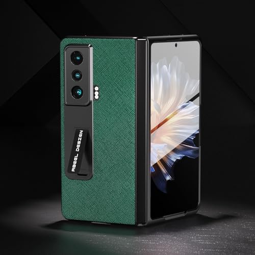Étui Honor Magic VS antichoc cuir véritable béquille protection écran - 4
