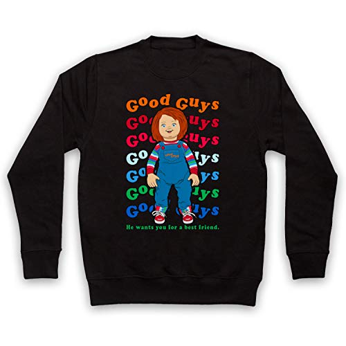 Death To Videodrome Chucky - Sudadera para adultos con texto en inglés 'Good Guy Chucky'