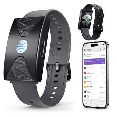 Image of HEALBE Calorie Tracker, Automatic Calorie Intake Smart Band with App, Screen-Free Activity Tracker, Health Tracker, Sleep, Hydration, Stress, 24 /7 Heart Rate, 5 ATM Waterproof