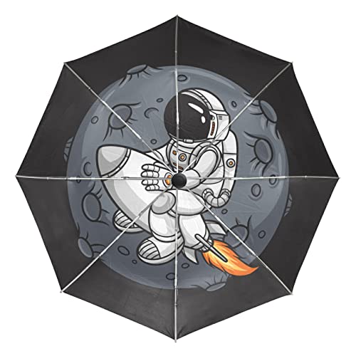 Parapluie pliant automatique espace coupe-vent et incassable pour le voyage