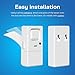 Door Window Alarms - 6 Pack - Adjustable Volume, Chime/Alarm, Wireless, Door Window Alarm Sensor for Home Security, Kids Safety, Door Open Alert Security Alarm for Home, Apartment and more, by Rosmila
