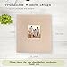 potricher Linen Hardcover Photo Album 4x6 1000 Photos Large Capacity for Family Wedding Anniversary Baby Vacation (Beige, 1000 Pockets)