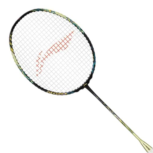 Image of Li-Ning AXForce 100 Badminton Racquet - Unstrung, 4U Weight, G5 Grip, Ultra-Thin Shaft, Head-Heavy Balance, High Elasticity Carbon Fiber
