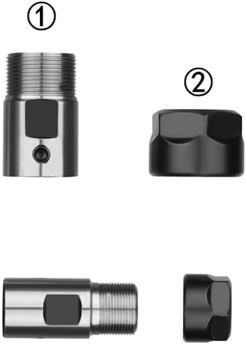 1PC ER11 ER16 ER20 Motor Shaft Spindle Cutter Rod 5mm 6mm 6.35mm 8mm 10mm 12mm 14mm Chuck Spindle Extension Rod CNC Tool Holder(C20-ER16A-32L-14MM)