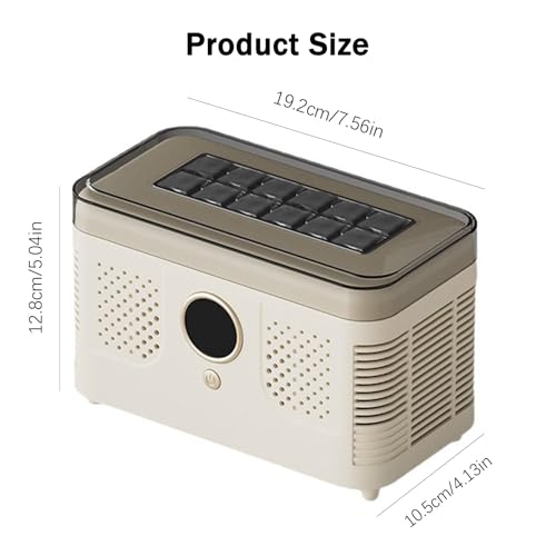 Máquina de hacer hielo portátil de 150W y 12kg compacta verde para hogar y coche 2
