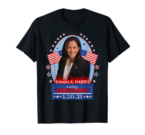 La vicepresidenta Kamala Harris Inauguración Herstory Camiseta
