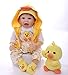ZIYIUI 22 Pulgadas 55 cm Muñecas Bebés Reborn Niña Silicona Blanda Vinilo Bebé Reborn Barato Muñeca Realista Munecas Bebes Reales Reborn Doll