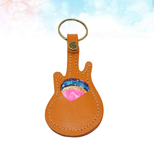 ERINGOGO Médiators en Cuir Porte-Clés avec Ceinture pour Médiators Faits à La Main Porte-Clés Quart Titulaire Porte-Clés… - Les Beatles, Paul McCartney, John Lennon, RIngo Starr, George Harrison ERINGOGO Médiators en Cuir Porte-Clés avec Ceinture pour Médiators Faits à La Main Porte-Clés Quart Titulaire Porte-Clés… – Image 3
