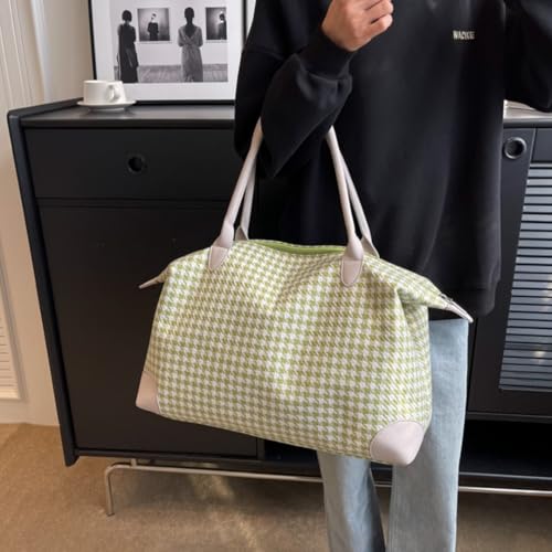 Duffle Bag for Travel,37L Gym Bag with Inside Pocket,Weekender Bag,Lightweight Duffel Bag for Travel, Work & Fitness (Green)2