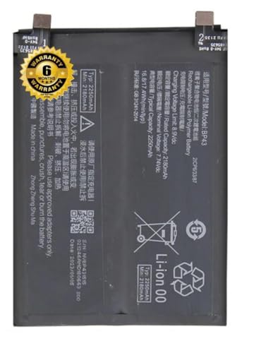 Image of THE BATTERY STORE Original BP43 Battery for Redmi Mix 4 [4500mAh] Battery with 6 Month Warranty**** (NN46)