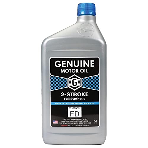 Genuine 2T Motor Oil (Full Synthetic JASO FD); 1...
