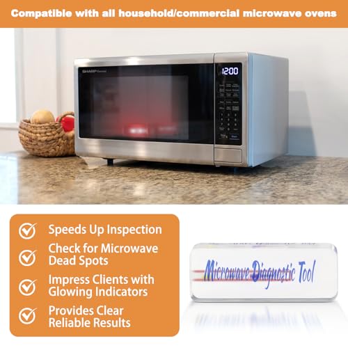 Image of 4750 Microwave Diagnostic Tool - Microwave Oven Safety Tester for Home /Commercial Microwave Oven Inspection (Square)