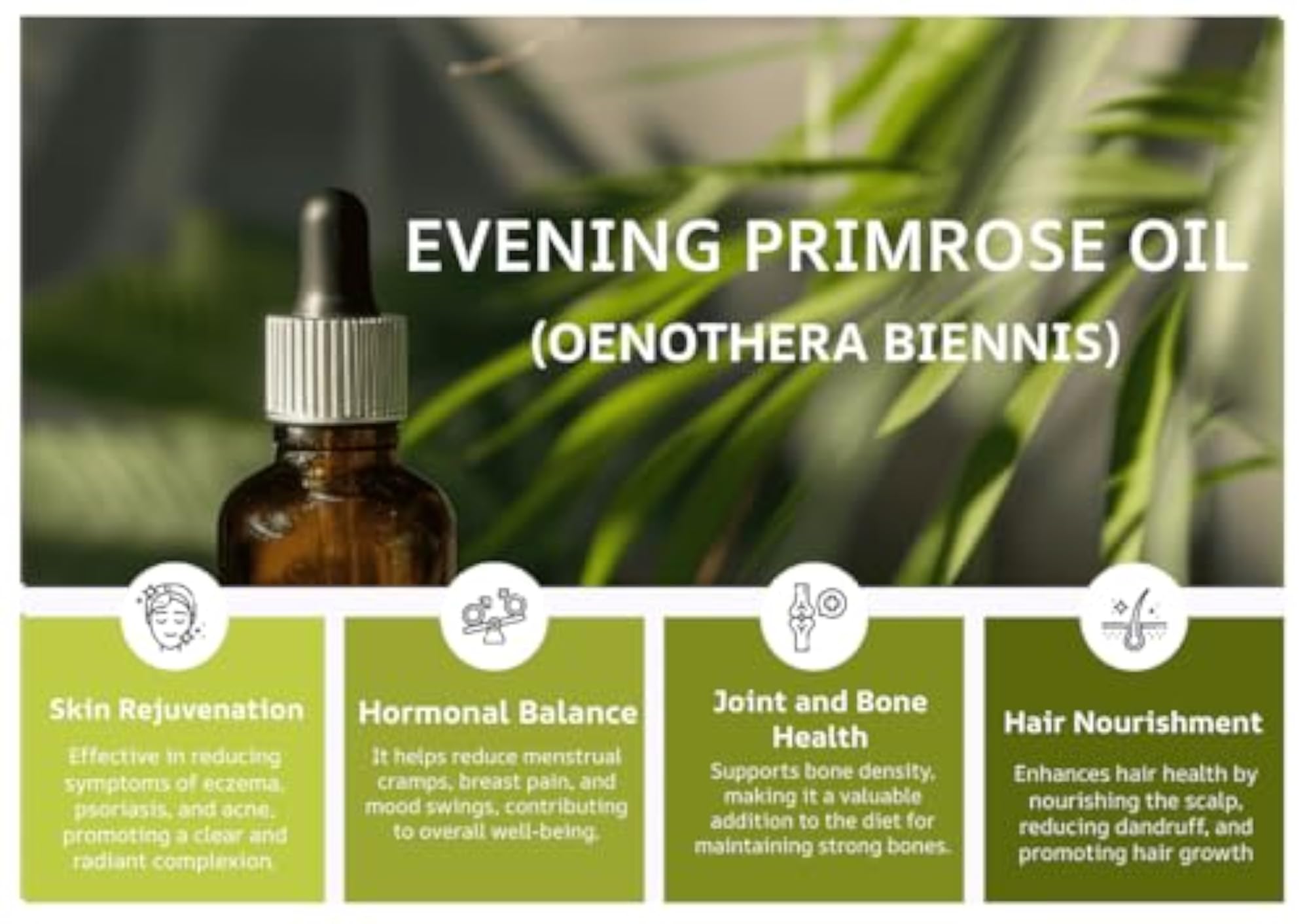 Evening Primrose Essential Oil, 100ml