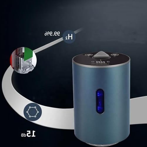 100H+50O (150) ml/min, inhalator wodorowy, przenośny inhalator H2 o wysokiej czystości, niski poziom hałasu, jonizator SPE do domu, podróży i samochodu, rozmiar: 225 ml/min)