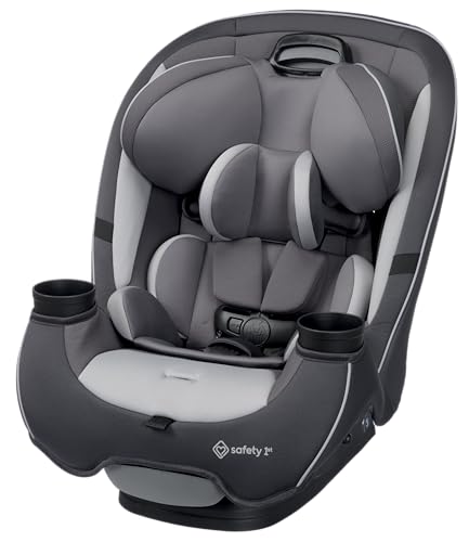 Safety 1st Grow and Go All-in-One Slim Convertible Car Seat, Rear Facing, 5-40 lbs, Forward Facing (30–65 lbs), High Back Booster Seat 40-100 pounds, Iron Frost Safety 1st Grow and Go All-in-One Slim Convertible Car Seat, Rear Facing, 5-40 lbs, Forward Facing (30–65 lbs), High Back Booster Seat 40-100 pounds, Iron Frost
