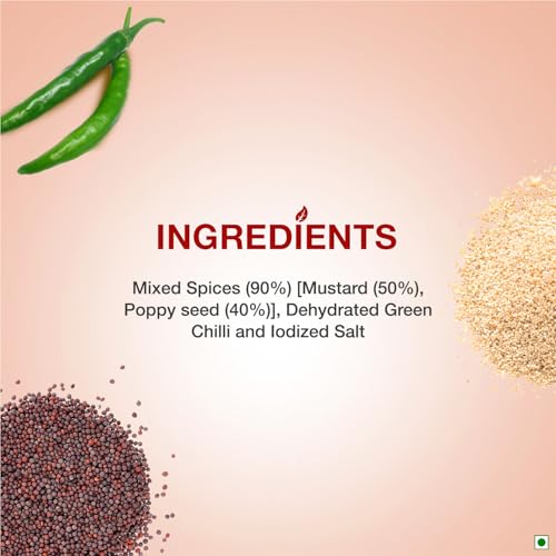 Image of Sunrise Pure Shorshe Posto Spice Powder Pouch, 50 g (Pack of 3)