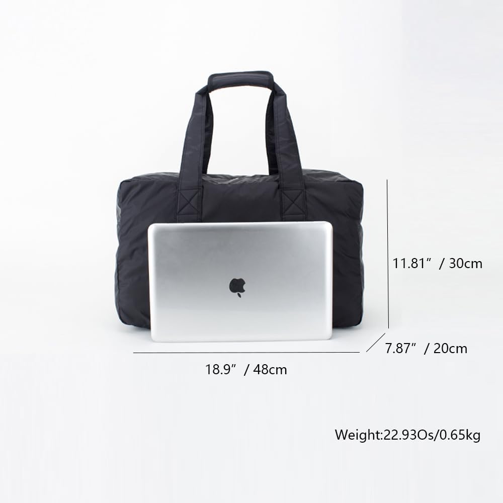 folding leisure trave duffel tote bag zipper nylon waterproof bag Lightweight Duffle Bags For Women & Men