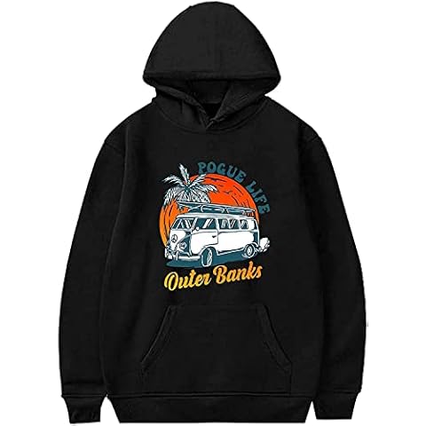 Pogue Life Outer Banks Surfing Lover Retro Hoodie Cover