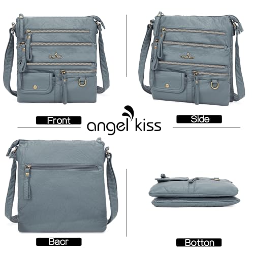Image of Angel Kiss Small Shoulder Bag for Women Crossbody Purses and Handbags Multi Pockets Hobo Bags