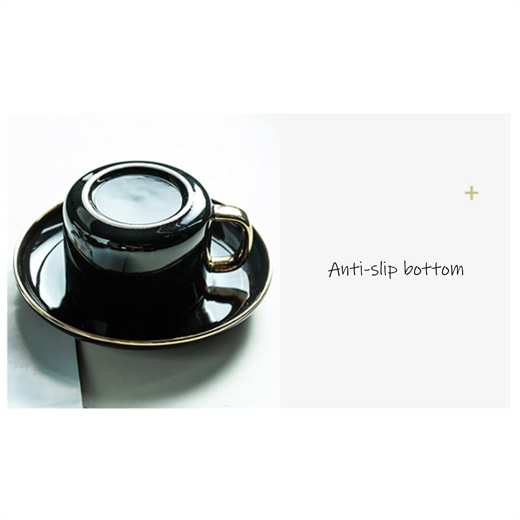 Juego de Tazas de té Juego de Tazas de té con platillos Juego de Tazas con portavasos y cucharilla Juego de Tazas de té de la Tarde de cerámica británica
