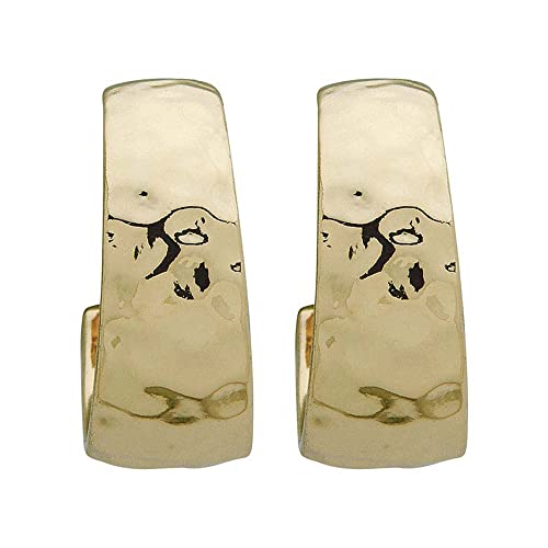 NINE-WEST-Womens-Classics-Womens-Polished-Gold-Tone-Hoop-Earrings