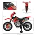 HOMCOM Moto Electrica Infantil Bateria 6V Recargable Niños 3+ Años Cargador y...