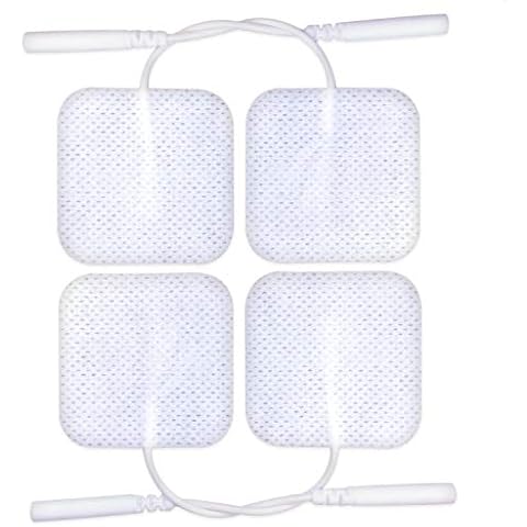 40x40mm Reusable Electrode Pads x4 Cover