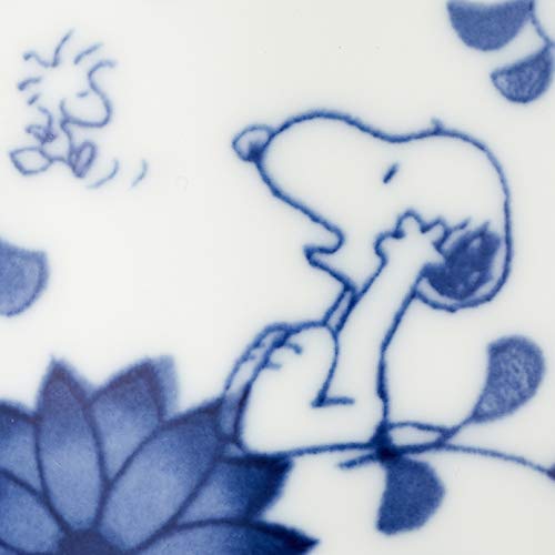 Taza de porcelana azul índigo 280 ml con caja regalo miniatura 4