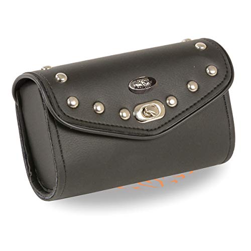 SH49906 Black Small PVC Windshield Bag