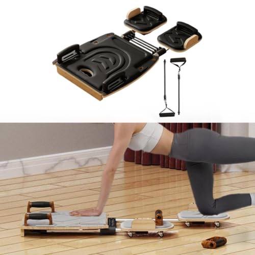 Tablero Multifuncional Pilates con soporte de hierro para estiramiento 3