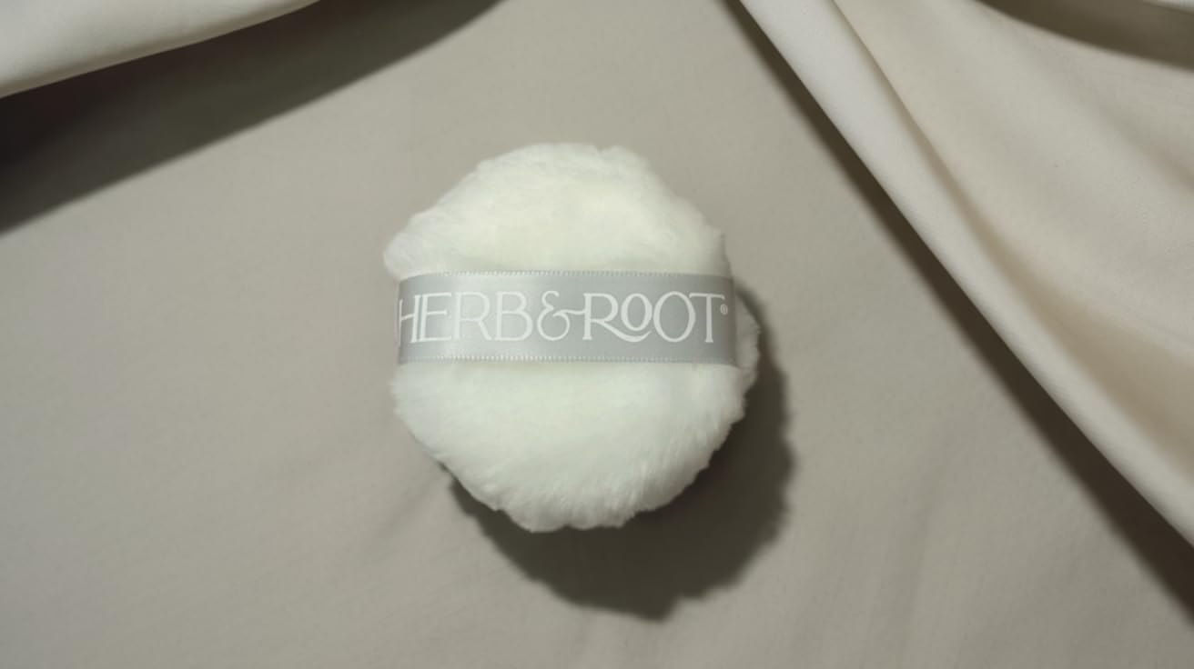 Herb & Root Talc Free Body Dusting Powders. Rose, Vanila, Sandalwood, Lavender, Jasmine, and Gift Sets (Travel Size, Lavender, Rose, Vanilla, Puff) - Image 7