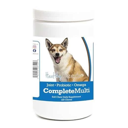 Healthy Breeds Norwegian Lundehund All in One Multivitamin Soft Chew 120 Count