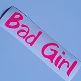 Konturgeschnitten Neon folien-zentrum Bad Girl Neon pink Shocker Hand Auto Aufkleber JDM Tuning Autoaufkleber OEM Dub Decal Stickerbomb Bombing Fun Roller Scooter Motorrad