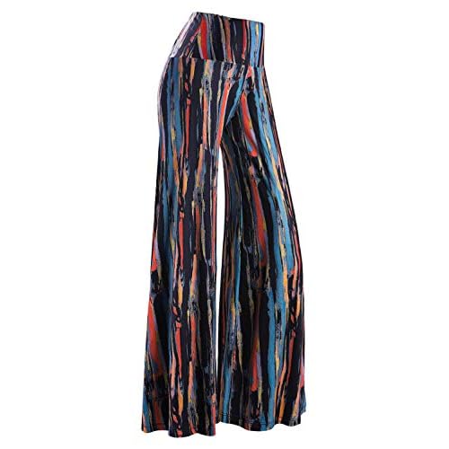 Arolina Women's Stretchy Wide Leg Palazzo Lounge Pants Casual Comfy High Waist Palazzo Pants