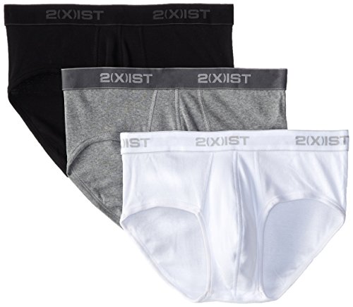 2(X)ISTMen's Essential Cotton Contour Pouch Brief 3-Pack