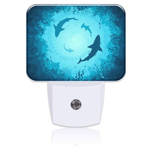 Sharks Vortex Under The Sea Night Light