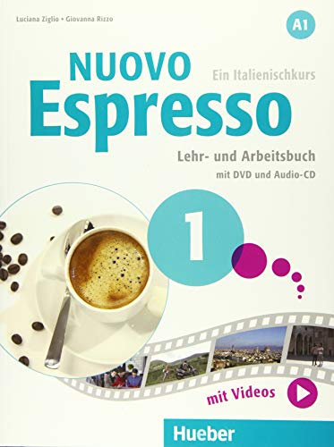 Nuovo Espresso A1: Nuovo Espresso 1: Ein Italienischkurs / Lehr- und Arbeitsbuch mit DVD und Audio-C