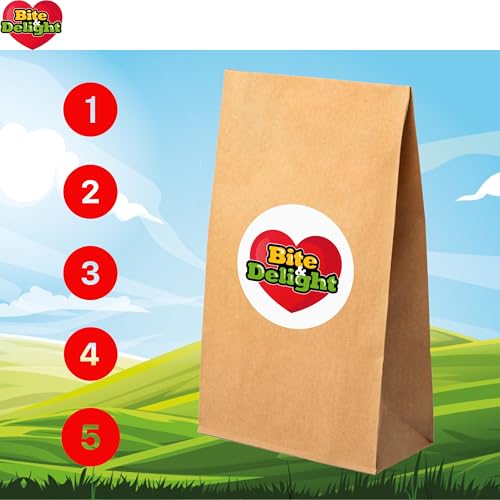 Bite & Delight 10kg Papageienfutter Großsittichfutter Futter for Grosse Papageien für Aras Amazonen Graupapageien Kakadus Vitaminreich Vogelfutter